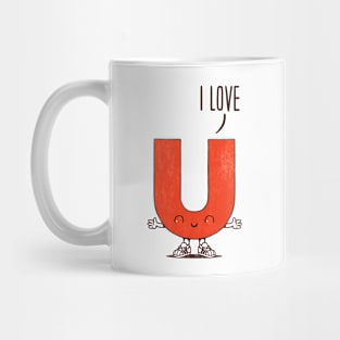 I Love U Mug